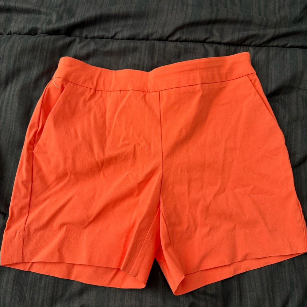White House Black Market Vibrant Orange Women's Shorts